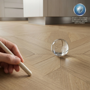 Parqué de <span class=keywords><strong>Madera</strong></span> de Teca en Oferta, Parqué Impermeable, Parqué Chevron, Panel de Parqué Versailles - Product Image 4
