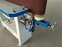 Ponceuse à bande verticale oscillante pour bois MM2617, ponceuse de bordure pour le travail du bois avec pompe, puissance 4kW, garantie 1 an