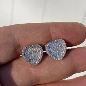 Eleganti Orecchini a Cuore Stile Coreano, Gioielli Minimalisti e Dolci per Donna, Uso Quotidiano, Regalo Chic - Product Image 4
