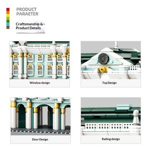 Russian St. Petersburg Winter Palace Small Particle ABS <b>Plastic</b> Educational Building <b>Blocks</b> for 0-3 Months Children's - Product Image 3