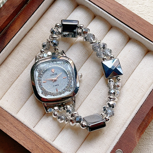 Orologio Elettronico in Acrilico Design Originale 2026, Movimento <span class=keywords><strong>al</strong></span> Quarzo Analogico, Impermeabile, Sportivo, Regolabile per Gioielleria Femminile - Product Image 3