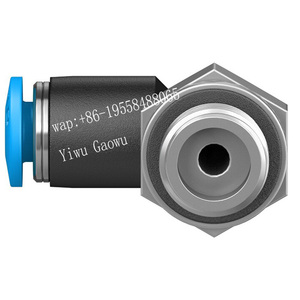 ข้อต่อพักสายไฮดรอลิก FESTO รุ่น QSL-G1/8-4 186116 แบบ L-Type ขนาด G1/8-4 มม. - Product Image 3