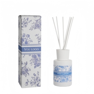 Vidrio al por mayor de lujo para difusor de caña para decoración del hogar botella aroma Perfume ratán hogar ambientador fragancia - Product Image 5