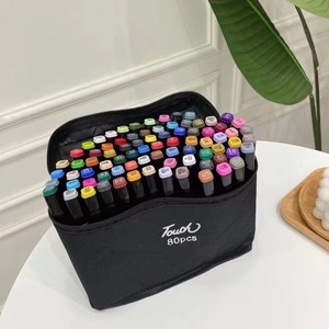 Marqueur à pointe pinceau au <span class=keywords><strong>meilleur</strong></span> prix, pour croquis, couleur, dessin, encre non toxique, double pointe, marqueur stylo - Product Image 3