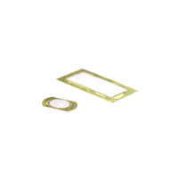 Disque sonore piézoélectrique SWT 33mm 2.5kHz à base en laiton rectangulaire pour cartes de contrôle électroniques domestiques