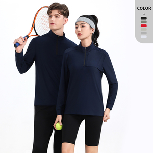 High Quality Polyester Sport Blank Quick Dry Sportswear Long Sleeve Clothing T Shirts Custom Logo - Product Image 6