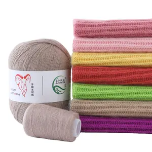 Hand-woven Sweaters Crocheting Knitting Wool Milk Cotton Yarn Colorful Point Blend Cashmere Silk Thread