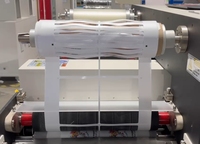 Máquina de Corte de Etiquetas en Rollo Digital Multifuncional de Formato Ancho A3, Controlada por PLC Delta, Cuatro Cabezales de Corte, Alta Velocidad