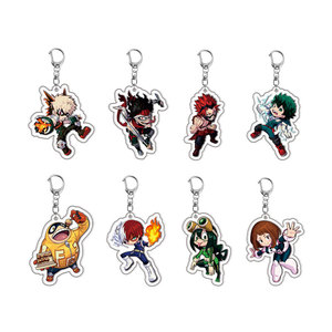Llavero de acrílico con colgante de disfraz de <span class=keywords><strong>cosplay</strong></span> de <span class=keywords><strong>Anime</strong></span> Hero Academia Izuku All Might <span class=keywords><strong>Bakugou</strong></span> Katsuki al por mayor - Product Image 1