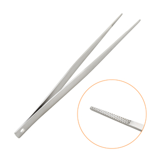 8 Inch <strong>Metal</strong> <strong>Tongs</strong> Mini Food Clip Stainless Steel <strong>Salad</strong> <strong>Tongs</strong> - Product Image 1