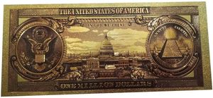 YIQILAFADA 10 Billetes de un Millón de Dólares, Billetes de Color No Materializados de China para Decoración y Buena Suerte - Product Image 4