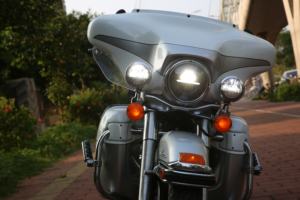 Faro a Led da 7 pollici per accessori per bici proiettile <span class=keywords><strong>Royal</strong></span> <span class=keywords><strong>Enfield</strong></span> <span class=keywords><strong>Bullet</strong></span> 350 / ES Led per moto con indicatori di direzione DRL Hi lo Beam - Product Image 6