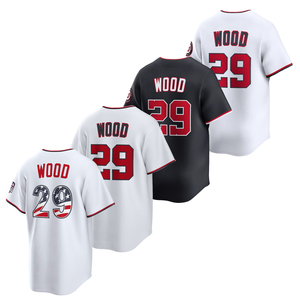 2026 # Camiseta de Béisbol Personalizada del 29 de Washington, EE. UU., 250, Cuatro de Julio, Camisetas Bordadas y Cosidas, Uniformes Juveniles, Ropa Deportiva - Product Image 1