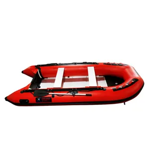 Venta caliente rígido Hypalon poliéster 6m bote salvavidas inflable kayak bote inflable para deportes acuáticos 4 personas de China X
