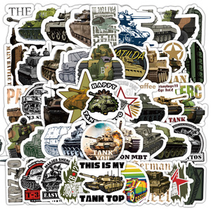 Autocollant Graffiti de <span class=keywords><strong>jeu</strong></span> <span class=keywords><strong>World</strong></span> <span class=keywords><strong>of</strong></span> Tanks pour ordinateur portable, 60 pièces - Product Image 1