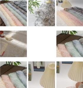 牡丹刺繍ガーゼ生地ウェディングドレスまつげローズレース生地 - Product Image 5