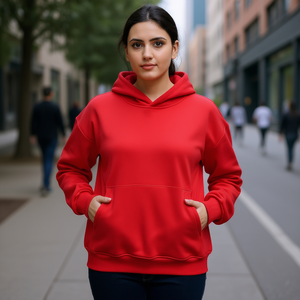 Sudadera con Capucha Personalizada para Mujer, de Algodón y Poliéster, Estilo Casual de Invierno, Impresión OEM, Logotipo Personalizado, Manga Larga - Product Image 2