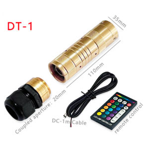 DT-1 Projecteur LED RGB à tête unique pour intérieur de voiture, effet ciel étoilé, avec télécommande et fibre optique - Product Image 2