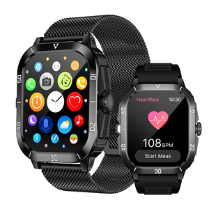 Smartwatch C50 Pro per Sport all'Aperto, IP67, <span class=keywords><strong>Chiamate</strong></span>, Gel di Silice, Monitoraggio del Sonno, Schermo Touch, 10 Giorni di Autonomia, Risposta <span class=keywords><strong>WhatsApp</strong></span> - Product Image 1