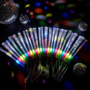 <strong>Glow</strong> Fiber Wands <strong>Sticks</strong> Halloween Party Favors LED Flashing Wand <strong>Glow</strong> <strong>Sticks</strong> Bulk Party Pack Fiber Optic Light Wand <strong>Sticks</strong> - Product Image 2