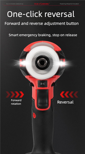 18V 리튬 배터리 스크류드라이버 ZSQZ-1810 자동차 정비 - 타이어 조임 및 제거 목공 작업용 전동 드릴 - Product Image 5