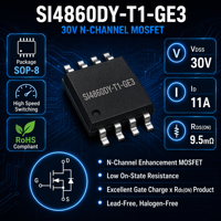 Diode de sécurité à montage en surface NK SI4860DY-T1-GE3, 8 V, 30 V, résistance interne 20 V, ID 11 A, Guangdong