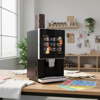 Máquina Expendedora de Café Comercial, Compatible con el Protocolo MDB, Acepta Monedas, Billetes y Tarjetas