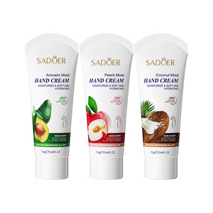 Crème Main et Pieds OEM en Gros SADOER au Beurre de Karité et Coco Pêche Blanchissante <span class=keywords><strong>Hydratante</strong></span> et Nourrissante - Product Image 6
