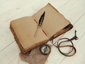 Genuine <b>Journal</b> Notebook Custom Engraved <b>Gift</b> for Women and Men Handmade Paper <b>Travel</b> <b>Journal</b> - Product Image 4