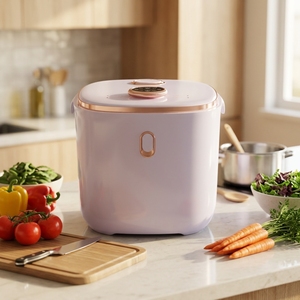 Cuisinière à riz multifonctionnelle 5L, revêtement antiadhésif, portable et cuisson rapide, écran LED facile à lire - Product Image 3