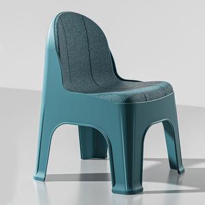 Silla moderna portátil de fábrica al mejor precio Material PP para dormitorio y sala de estar - Product Image 4
