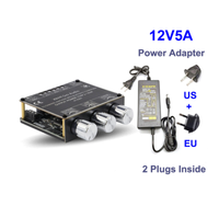 2.1 canaux 2x15W + 30W BT puissance Subwoofer amplificateur carte HiFi classe D Home cinéma Audio stéréo égaliseur AUX Amp