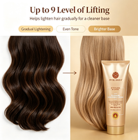 Crème décolorante pour cheveux blonds professionnelle MYBLONDO, crème décolorante permanente pour cheveux, crème dépigmentante pour salon, 500 ml
