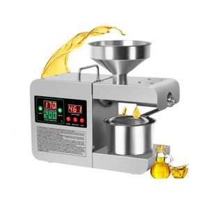 T2C Stainless Steel Automatic Cold Hot Pressing Multi-<b>Oil</b> New Home/Commercial Peanut <b>Oil</b> Press <b>Machine</b> - Product Image 1