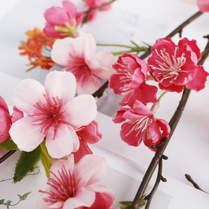 Decoración <span class=keywords><strong>interior</strong></span> <span class=keywords><strong>de</strong></span> pie para el hogar con flores artificiales como el jazmín <span class=keywords><strong>de</strong></span> invierno - Product Image 2