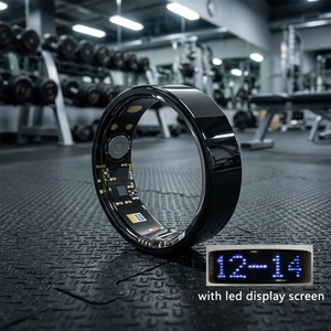 Anillo Inteligente Impermeable con Monitor de Actividad Física, Cambio de Video, Compatible con IOS y Android, Anillo de Salud para Hombres y Mujeres - Product Image 1