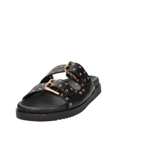 Xti Women's Black <b>Slide</b> Sandals 2 Cm Heel Size 40 Flat <b>Slip</b>-On Shoes - Product Image 5