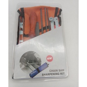 Kit d'affûtage de tronçonneuse à manche en bois, acier T12, jauge de profondeur de 6 pouces, jauge de vérification rapide, ensemble d'affûtage des dents de scie, <span class=keywords><strong>lime</strong></span> <span class=keywords><strong>plate</strong></span> - Product Image 5