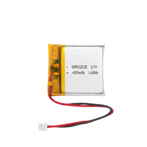 Encore nhà máy 502525 <span class=keywords><strong>400mAh</strong></span> <span class=keywords><strong>Lithium</strong></span> Polymer Pin Li ion 3.7V Lipo có thể sạc lại pin phẳng Pouch di động cho đồng hồ thông minh - Product Image 2
