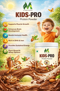 Poudre de protéines Kids-Pro avec DHA et fer pour une nutrition quotidienne, un soutien énergétique, un style de vie actif et le bien-être des enfants en croissance - Product Image 4
