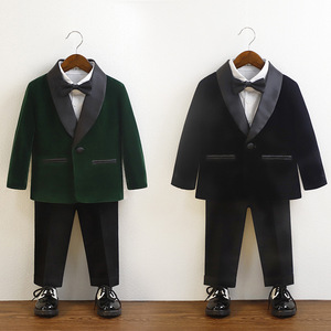 Traje Formal <span class=keywords><strong>de</strong></span> 3 Piezas para Niños, Diseño Floral, para Recital <span class=keywords><strong>de</strong></span> Piano, Primer <span class=keywords><strong>Cumpleaños</strong></span>, Actuación - Product Image 3