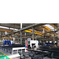 Machines de découpe laser à fibre CNC FINCM à chargement automatique, robustes, 12M, 3 mandrins, 6kW, 12kW, pour la découpe de tubes et la soudure de tubes de grande taille