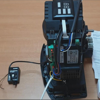 Receptor de Radio ALUTECH AR-1-500N 433.92MHz 12-24V AC/DC para Automatización de Portones