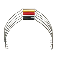 Poignée de seau en fer, poignée en fil métallique pour seau à peinture avec prise de force, accessoires pour conteneurs industriels