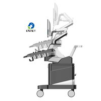 Échographe Doppler Couleur sur Chariot EUR VET Medical avec Moniteur LED 21,5 Pouces et Écran Tactile 13,3 Pouces