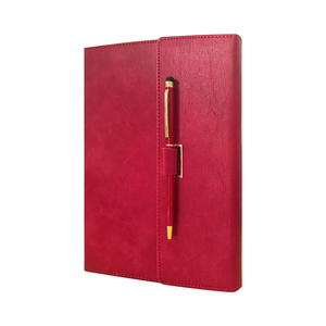 Diario forrado Cuadernos Papel rayado grueso Diario diario Diario de tapa dura con juego de bolígrafos - Product Image 3