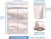 Sachet refermable personnalisé avec fermeture éclair, qualité alimentaire, en plastique, avec trou de suspension pour snacks, bonbons et aliments