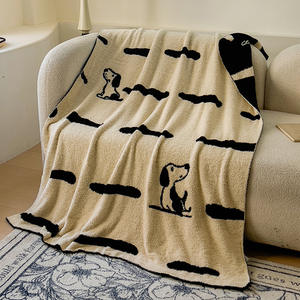 2025 sala de estar Otoño Invierno aire acondicionado sofá manta nuevo tipo doble cara Muffin manta Cubierta Venta al por mayor grupo compra - Product Image 2