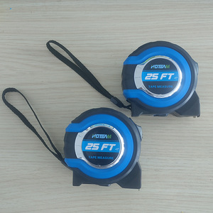 Mètre à ruban professionnel en acier de 25 pieds, enroulement automatique, bouton de verrouillage, retour automatique, outil de mesure en pouces impériaux - Product Image 2