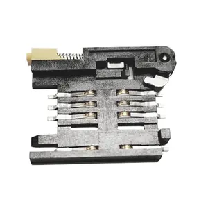 QZ BOM nuevo conector Original MUP-C716 6P + 2P tipo cajón ranura para tarjeta SIM soporte de tarjeta SIM de 8 pines